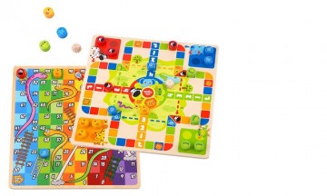 2 in 1 spel ludo en snakes and ladders 5