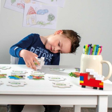 Biobuddie memo en puzzel dino 6