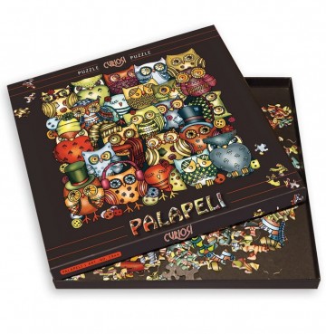 Curiosi puzzel palapeli eulen 1