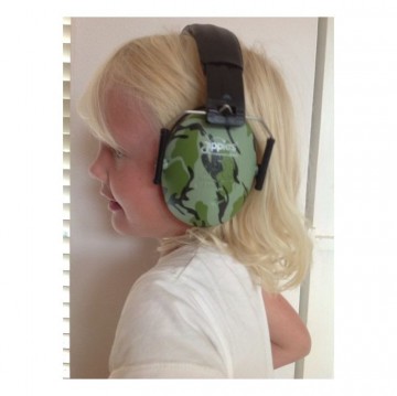 Gehoorbeschermergroen camokind3