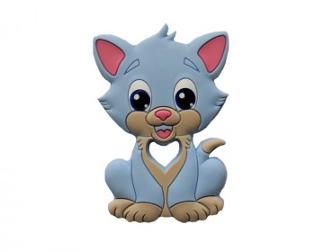 Kauw kat lichtblauw 1