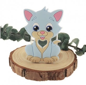 Kauw kat lichtblauw 2