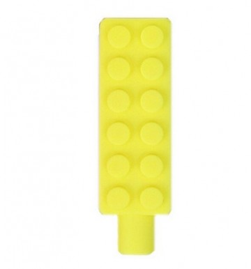 Kauwdop lego geel 2