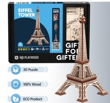 Mr playwood 3d puzzel eiffeltoren 3
