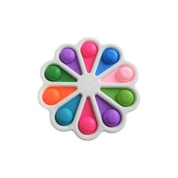 Pop it bloem wit xxl